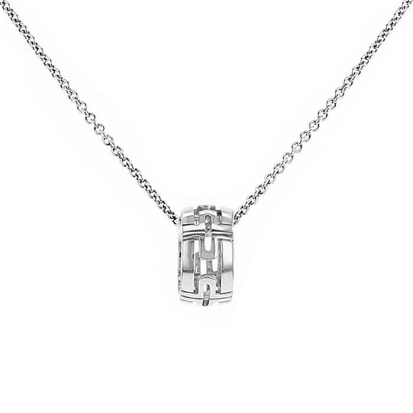 <CHIBA>PARENTESI NECKLACE SILVER