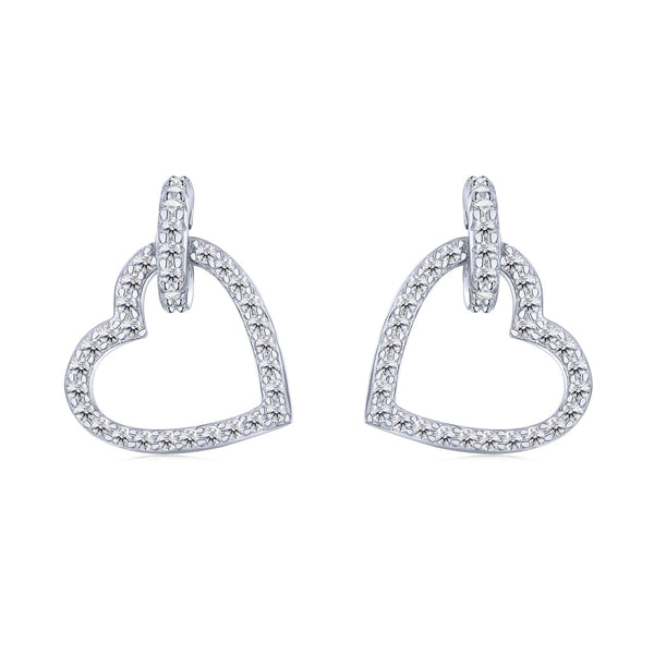 <CHIBA>Dainty Heart Shape Earrings