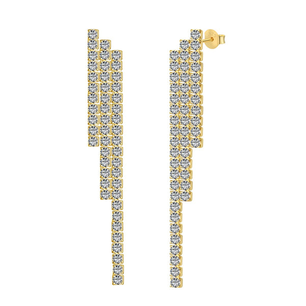 <CHIBA>Luxurious Dainty Banquet Earrings