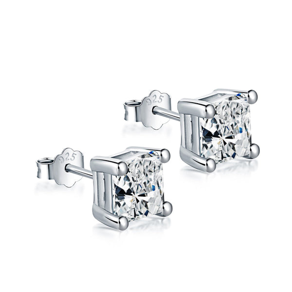 <CHIBA>Delicate Square Shape Earrings