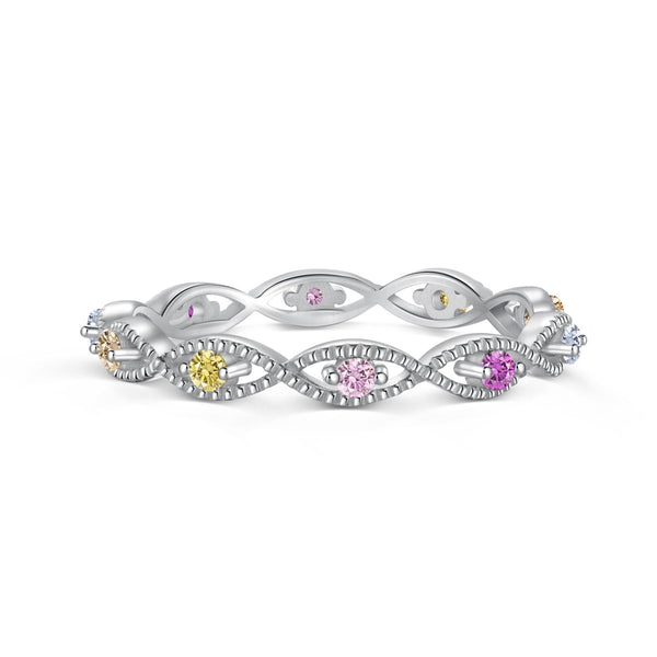 <CHIBA>Elegant Energetic Round Cut Daily Ring