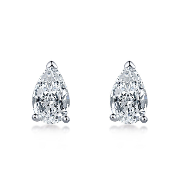 <CHIBA>Ornate Water Drop Shape Earrings