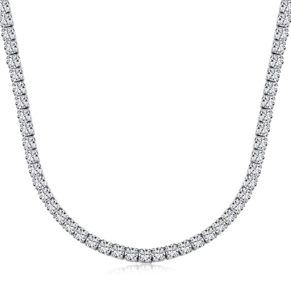 <CHIBA>Elegant Tennis Chain Necklace