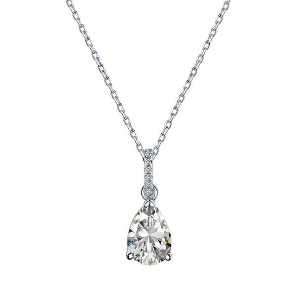 <CHIBA>Delicate Water Drop Shape Fashion Necklace