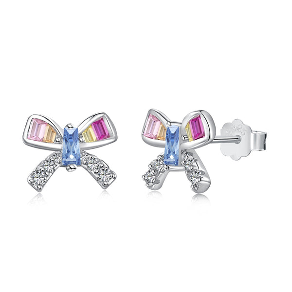 <CHIBA>Ornate Butterfly Shape Daily Earrings