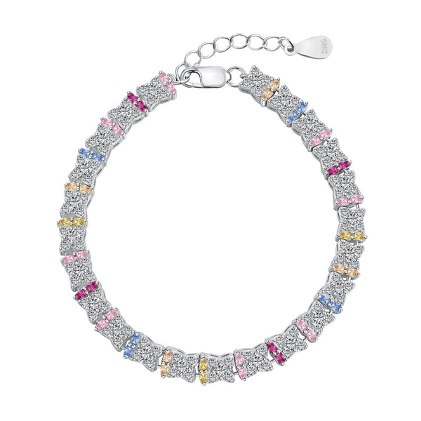 <CHIBA>Unique Colorful Flower Shape Daily Bracelet