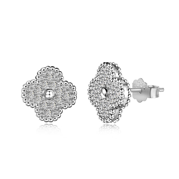 <CHIBA>Four Leaf Clover Fashion Earrings