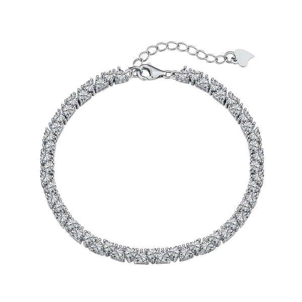 <CHIBA>Dazzling Romantic Heart Shape Lover Bracelet