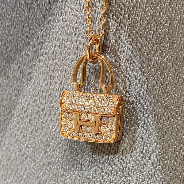 <CHIBA>CONSTANCE PEDANT DIAMOND NECKLACE