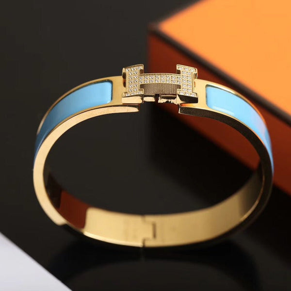 <CHIBA>H CLOUD BLUE BRACELET GOLD DIAMOND