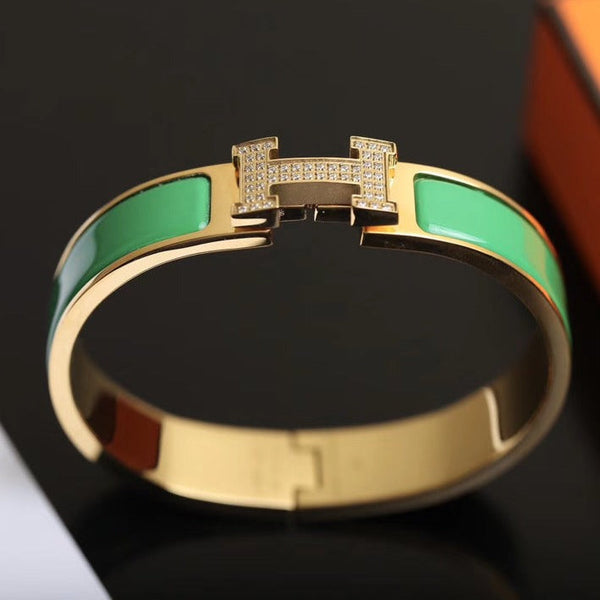 <CHIBA>H BRACELET GOLD DIAMOND
