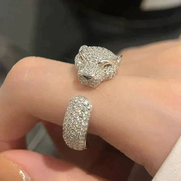 <CHIBA>PANTHERE 5.5MM ALL DIAMOND RING