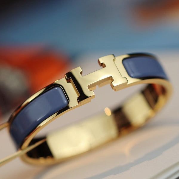 <CHIBA>H BRACELET 12MM BLUE GRAY