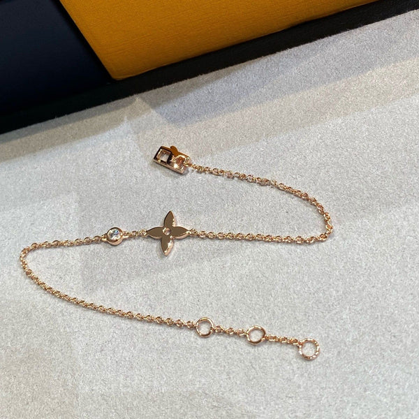<CHIBA>STAR DIAMOND PINK GOLD BRACELET