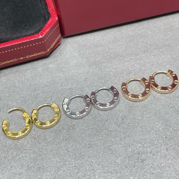 <CHIBA>LOVE MINI EARRINGS