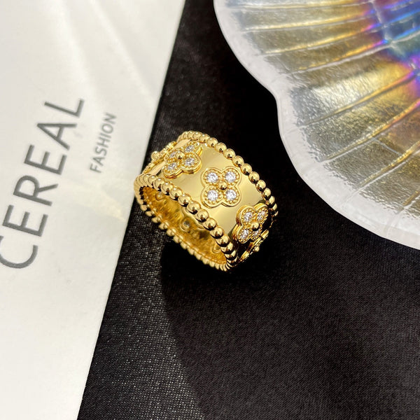 <CHIBA>PERLEE DIAMOND LARGE RING