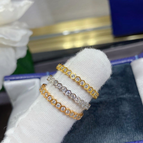 <CHIBA>BEE LOVE DIAMOND PAVED SMALL RING