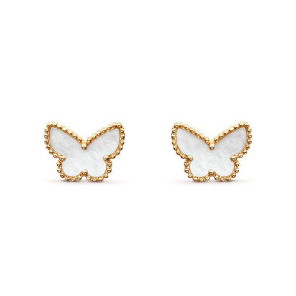 <CHIBA>SWEET BUTTERFLY MOP EARSTUDS