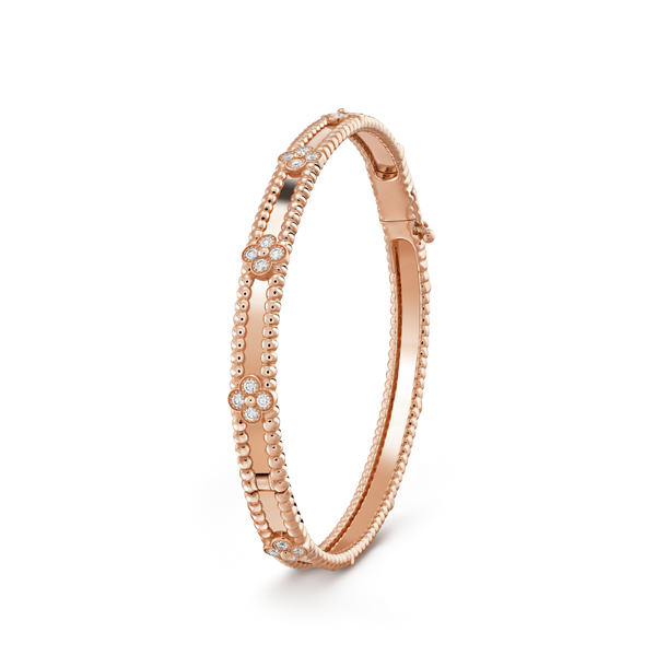 <CHIBA>CLOVER BRACELET 4MM DIAMONDS
