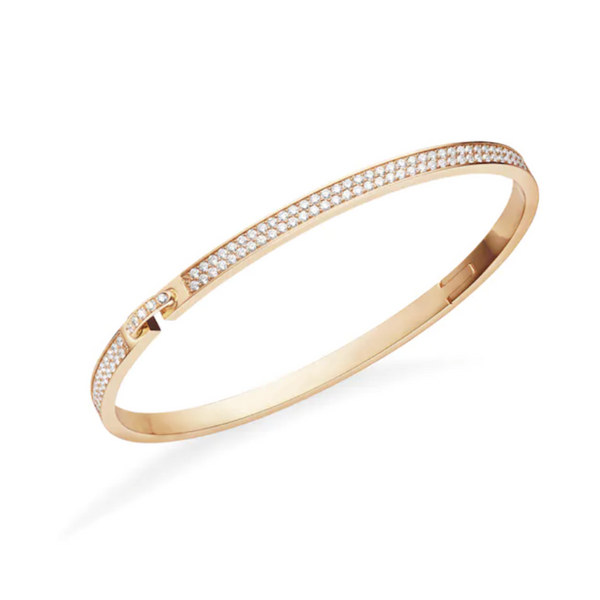 <CHIBA>LIENS VIDENCE DIAMOND PAVED BRACELET