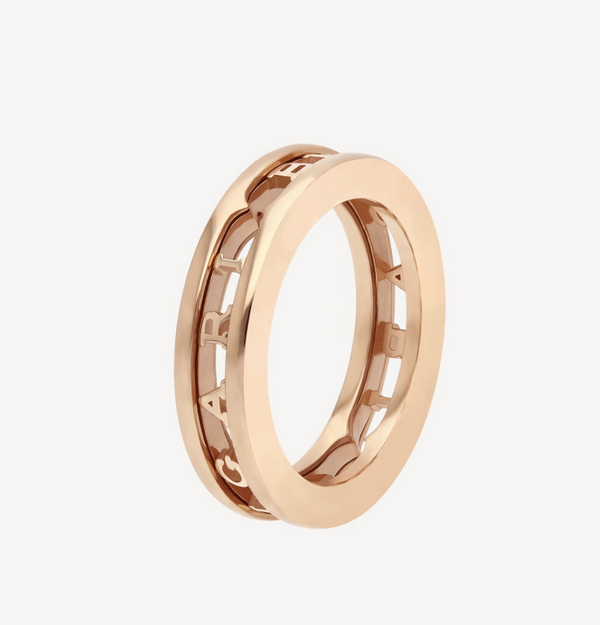 <CHIBA>ZERO 1 ONE-BAND WITH OPENWORK LOGO SPIRAL RING