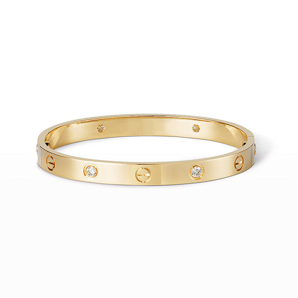 <CHIBA>LOVE BRACELET 6.1MM 4 DIAMONDS