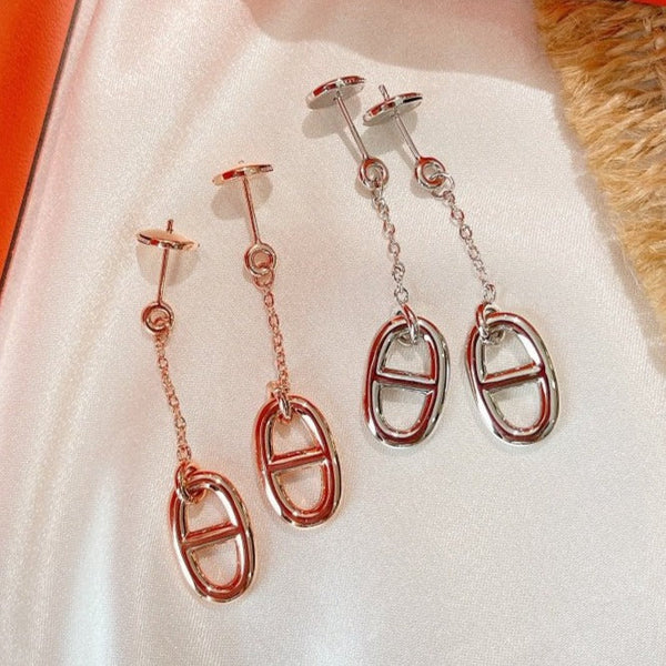 <CHIBA>CHAINE TASSEL EARRINGS