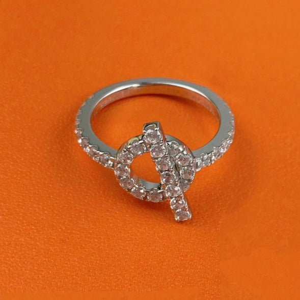 <CHIBA>ECHAPPEE RING SILVER DIAMOND