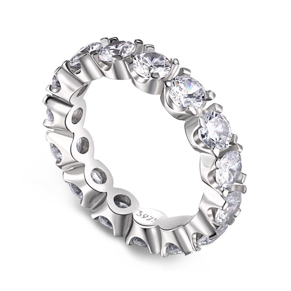<CHIBA>Eternity Round Cut Tennis Ring