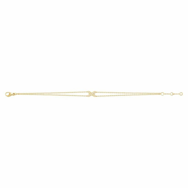 <CHIBA>JEUX BRACELET GOLD DIAMOND