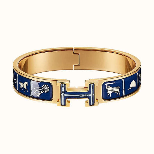 <CHIBA>H COUVERTURES DARK BLUE BRACELET