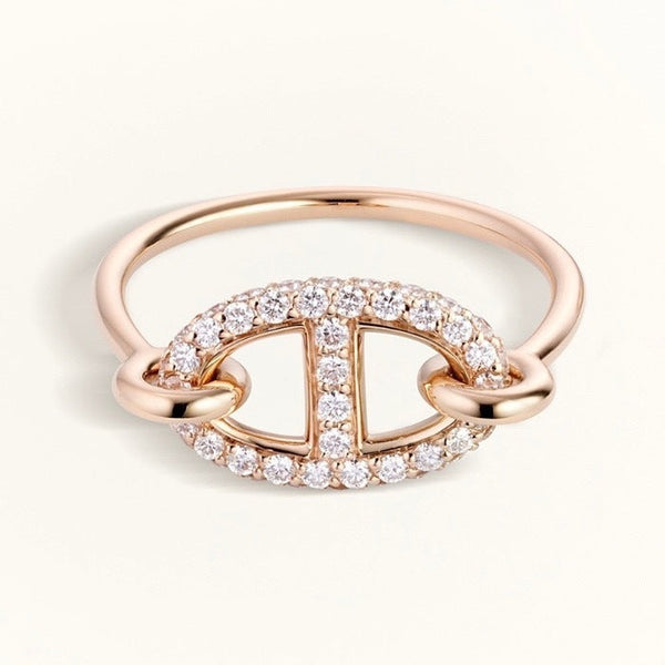 <CHIBA>RONDE SMALL DIAMOND RING